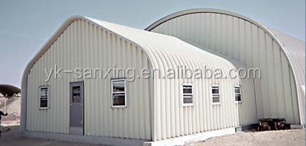 SCREW JOINT BUILDING MACHINE quonset hut