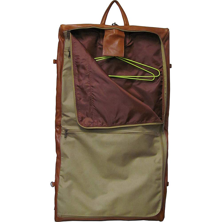 Leder Kleidersack Leather Garment Bag