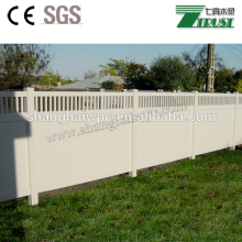 PVC privacy fence vinyl garden fences plastic privacy house fence