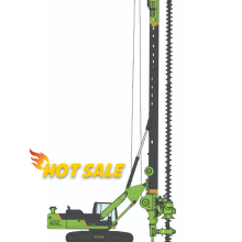 Hydraulic CFA Piling Rig: Bore Pile Drilling Machine for Construction