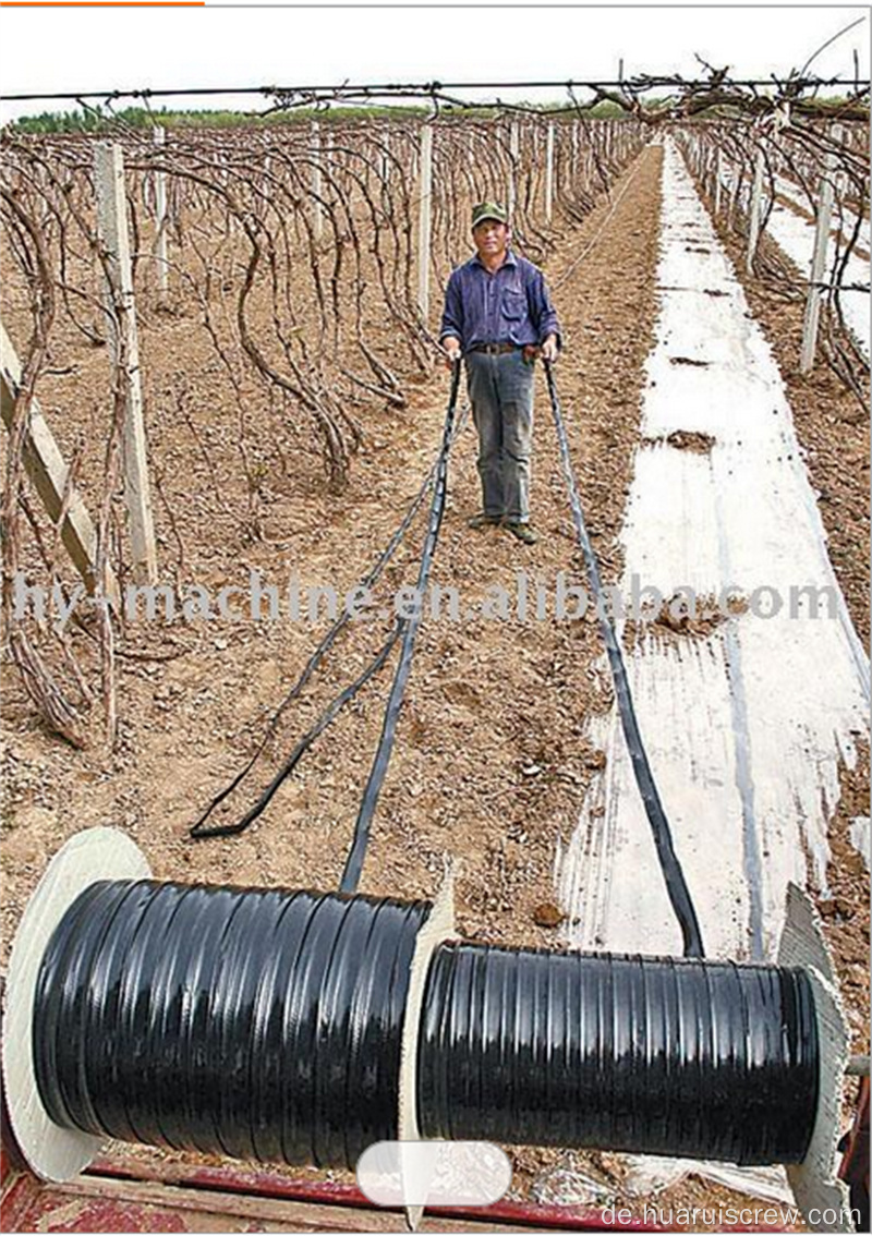 PE-Bewässerungsband zur Bewässerung im Baumwollland