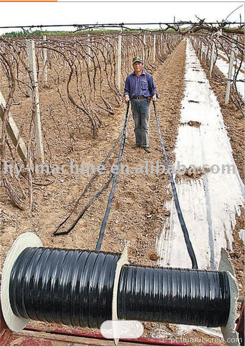 Fita de irrigação de PE para irrigação em terras de algodão