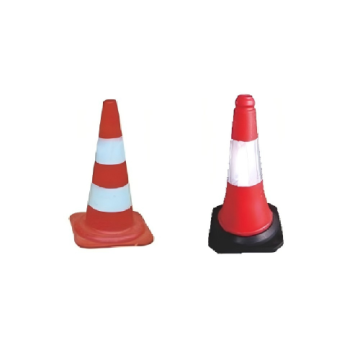 High strength plastic road cone