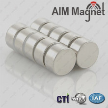 Ni-Cu-Ni Neodymium D8mm x 4mm Magnet