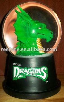 Polyresin Mascot Water Globe