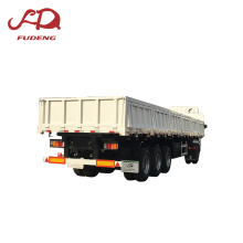 Low Price Side Tipping Tractor Trailers with Hydraulic System for Sale