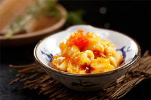 cooking seasoned conch meat