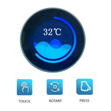 Rotary Switch Screen Knob for Faucets