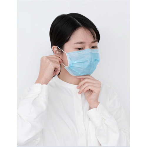 Maschera monouso per bocca medica con orecchie