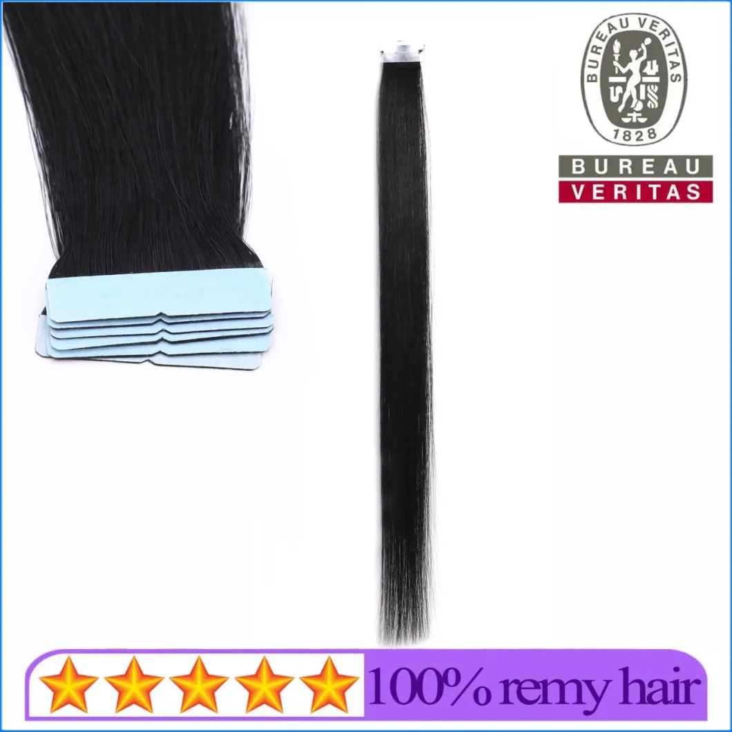 Good Quality All Colors 8-30inch 100% Brazilian Human Hair Virgin Hair Silk Straight Tape Hair Extension Remy Hair