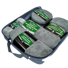 Customizable Car Cleaning 9-Piece Kit: Factory OEM Washing Tools