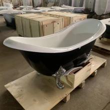 Kingston Cast Iron Double Slipper Tub