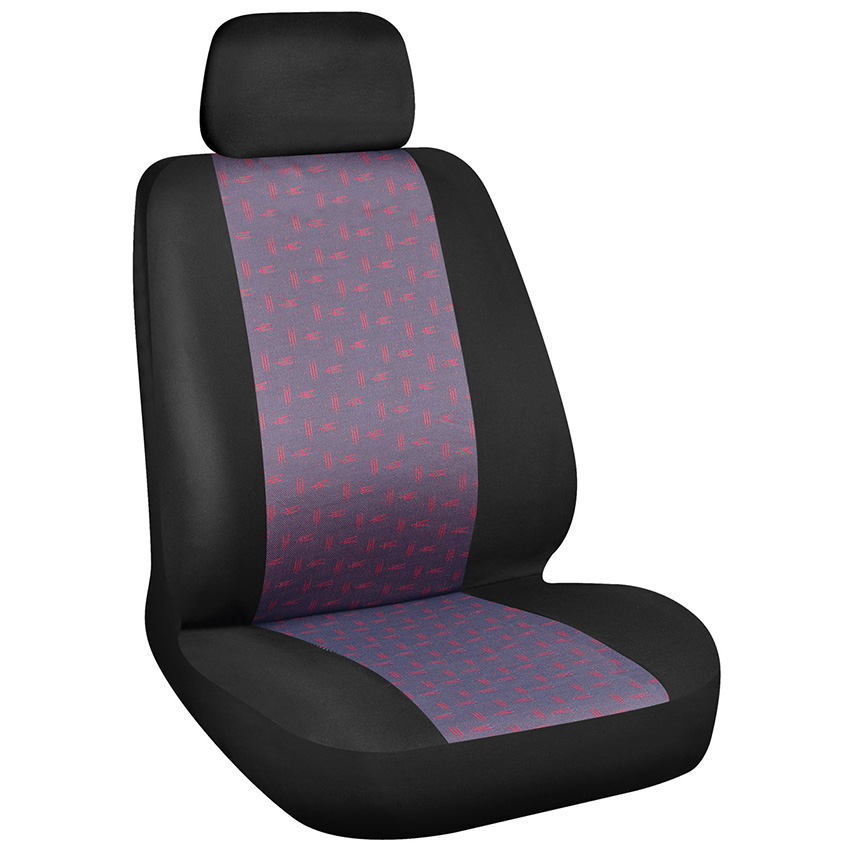 Coperchio di sedile automobilistico universale jacquard classico a maglia