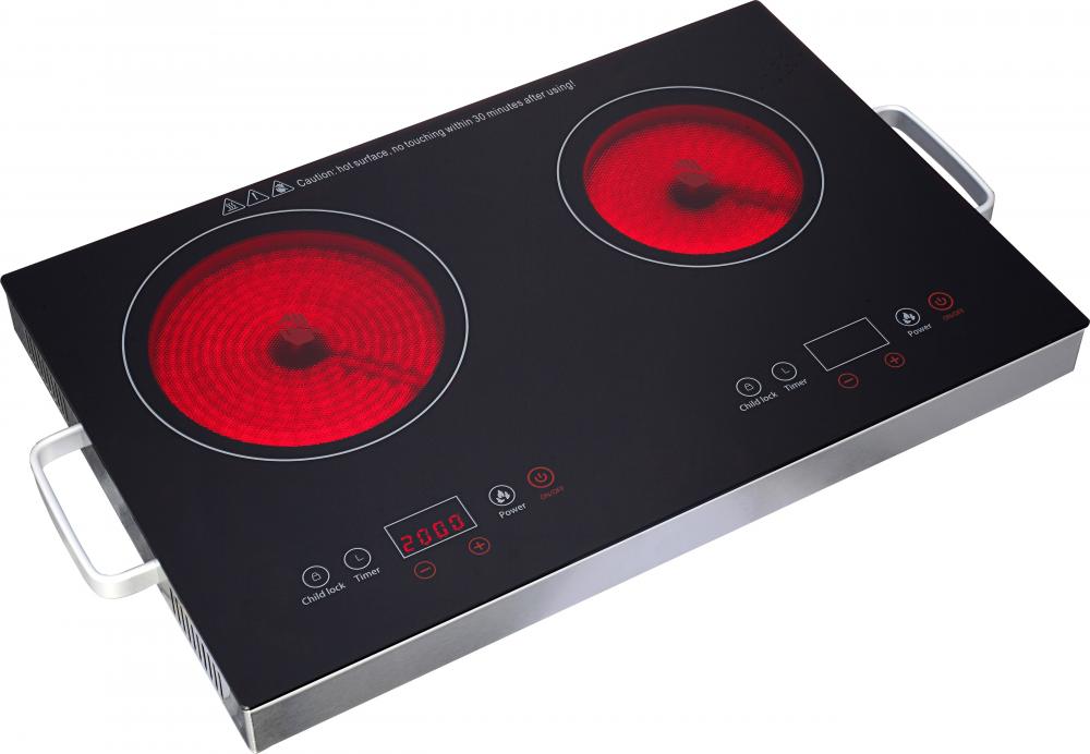 2 burner infrared cooker built-in infrared cookers