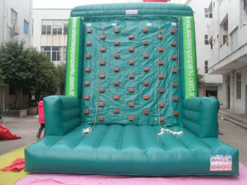 top quality Inflatable kids climb wall/rock climb wall/indoor climb wall