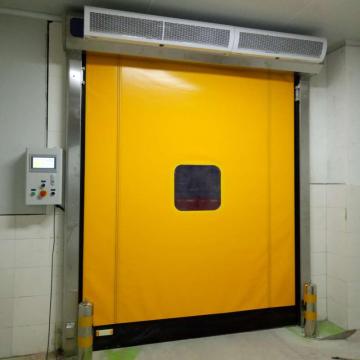 porta rápida em PVC auto-reparável