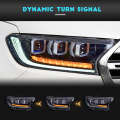 HCMOTIONZ ARQUUS Trigger VT4 Lâmpada de cabeça 2015-2020 Faróis para Ford Ranger