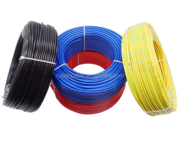 Copper Conductor PVC Coated Cable Wire Electrical