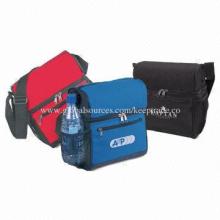 6-pack Cooler Bag with Adjustable Shoulder Strap, Top Zip Closure