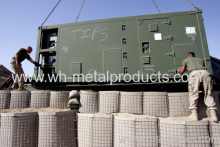 Multi-cellular Welded Wire Mesh Wall System Military Protection Products?