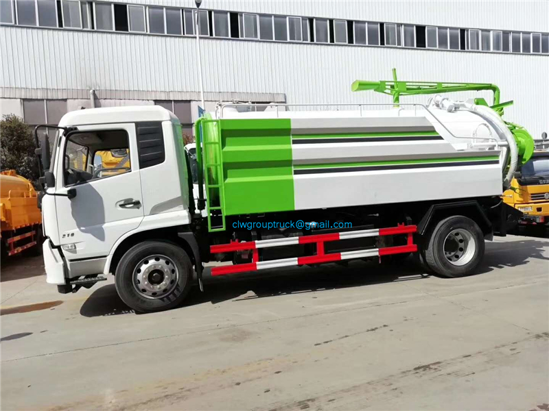 High Pressure Cleaning Suction Truck 2