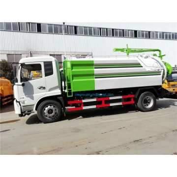 12000L sewage suction tanker truck vacuum truck