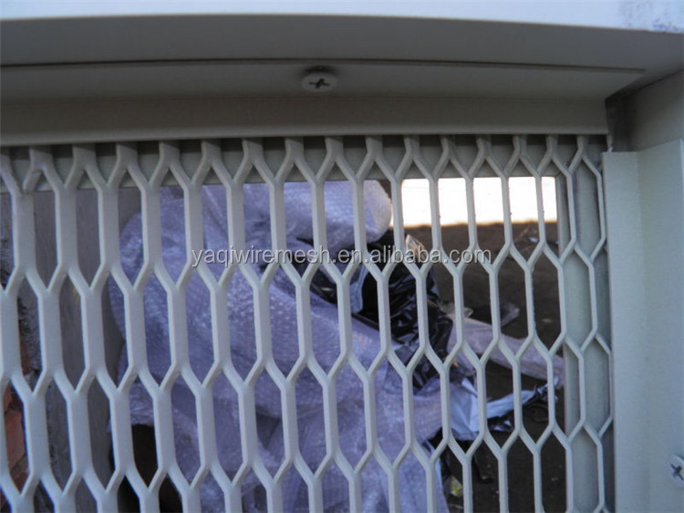 diamond stretched expanded metal polished stainless steel expanded metal mesh