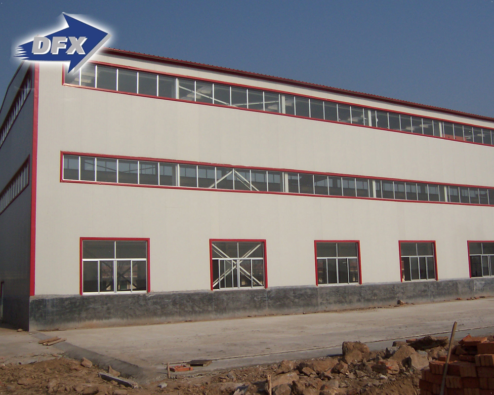 China quick build galvanized prefab steel structure construction factory building warehouse