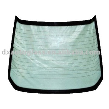Laminated rear auto glass
