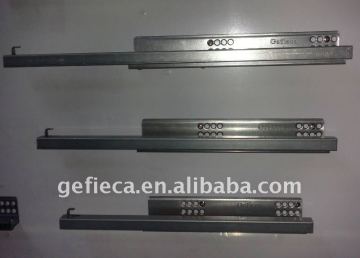 under mounting touch to open drawer slide