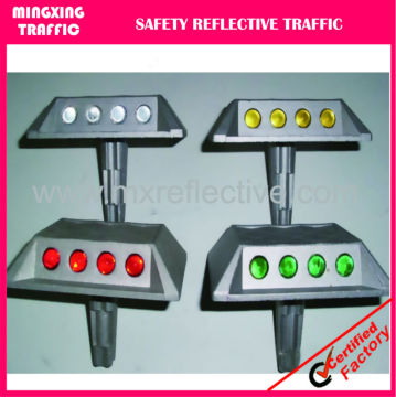 led solar road stud reflector