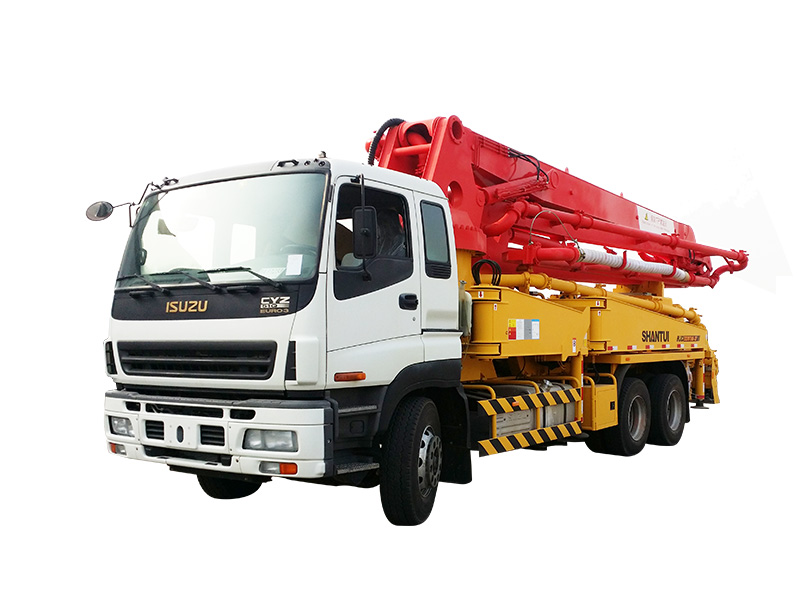 Shantui 37m  HJC5270THB-37 Truck-Mounted Concrete Pump