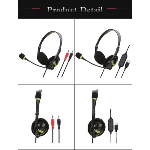 hot popular headphones cheap price work for computer