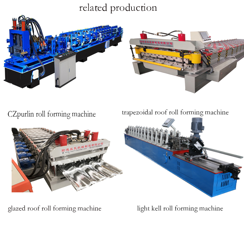 QJ Roll up door making machine shutter floor decking profile making machine