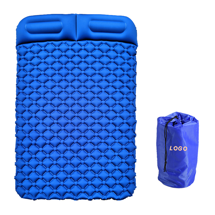 Camping Sleeping Pads compact Double gonflement des coussinets de couchage