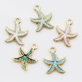 Glitter Sea Animal Star Girls Earring Pendants Ornament DIY Craft Beads Jewelry Factory Supply