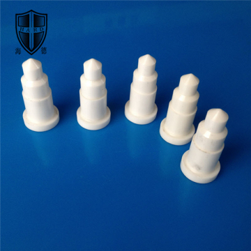 insulated locating alumina ceramic plunger step shaft