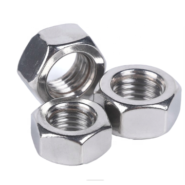 M6 ສະແຕນເລດ hex nut