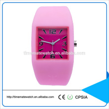 Rubber Silicone Slap Wrist Watch Wholesale silicone sanda watch