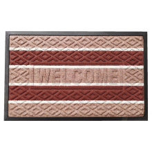 Durable Mud Away Classic Waffle Design Rubber Backing Entrance Door Mat
