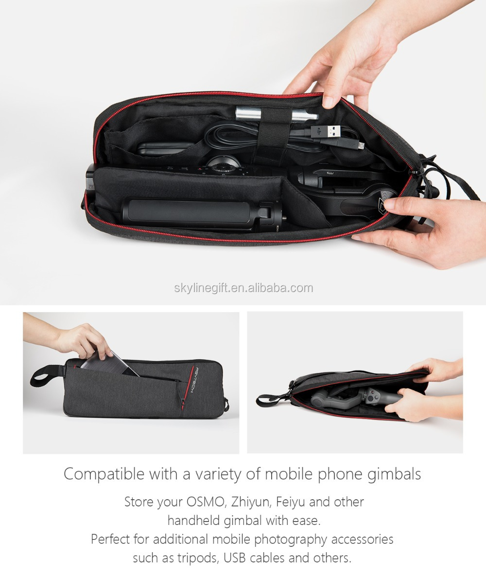 PGYTECH Stabilizer Bag for DJI Osmo Mobile 2 Gimbal Carry Case for Zhiyun Smooth 4 Q Storage Box Waterproof Vimble 2 Carry Case