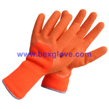 Thermo Latex Glove, Work Glove, Winter Warm Gloves