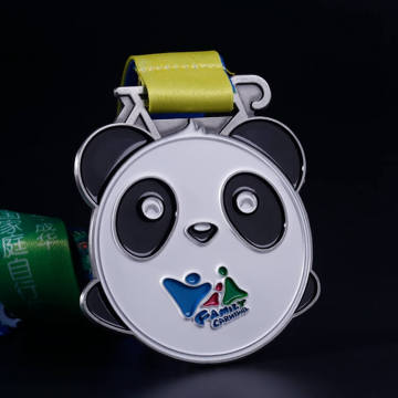 Medalha de esporte de boa qualidade personalizada com esmalte macio