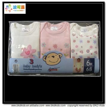 BKD 100% cotton 3 pieces babies ropa