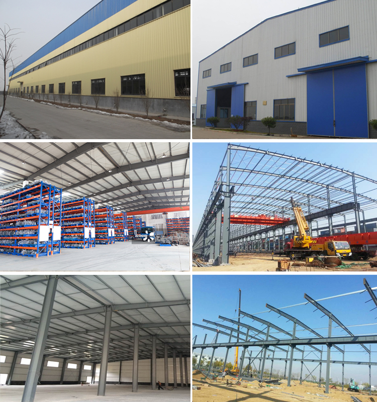 Demountable Design Plans Prefabricated Industrial Light Steel Structure Frame Multi-Storey Apartment Warehouse In Argentina