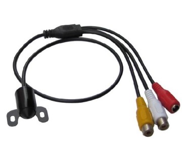 6-24V 520tvl 90deg HD Mini CCTV Camera Audio 0.008lux (MC908A-12)