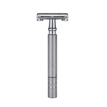 Butterfly Opening Micro Comb Safety Razor Double Edge