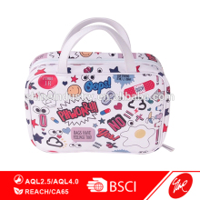 2016 New Design PU Graffiti Hand Bag