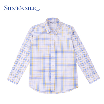 Custom Sutumn Big Check Casual Boys Plaid Shirt