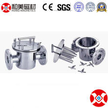 Liquid Pipe Pipeline Use Magnetic Filter Permanent Magnetic Separator